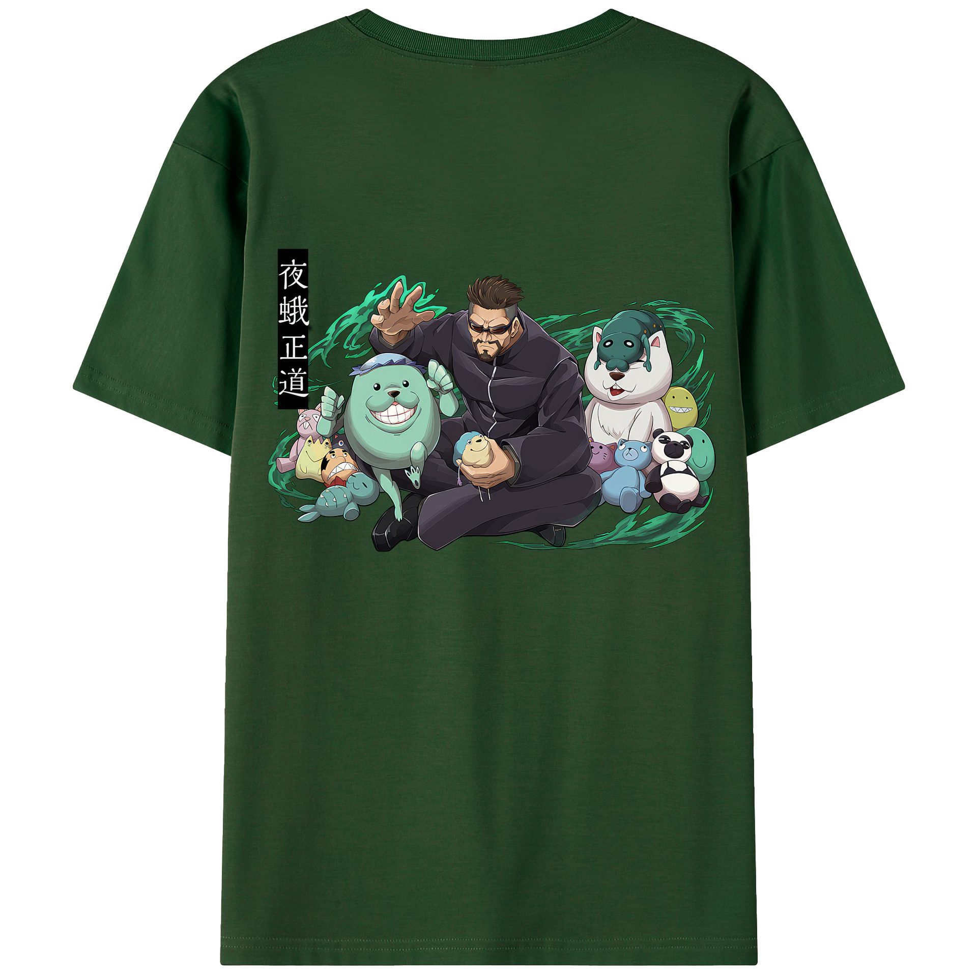 （画像用） 呪術廻戦 Jujutsu Kaisen 綿100％半袖Tシャツ（背面プリント）